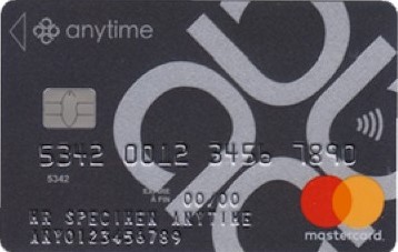 Carte Visa Anytime