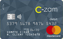 Carte C-ZAM MasterCard