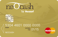 Neocash Gold Mastercard