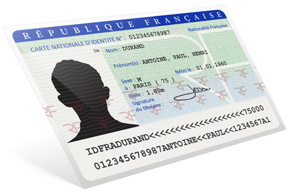 Carte d'identité volée