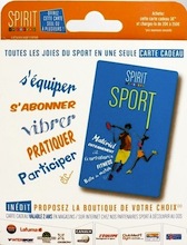 Carte Spirit of Cadeau